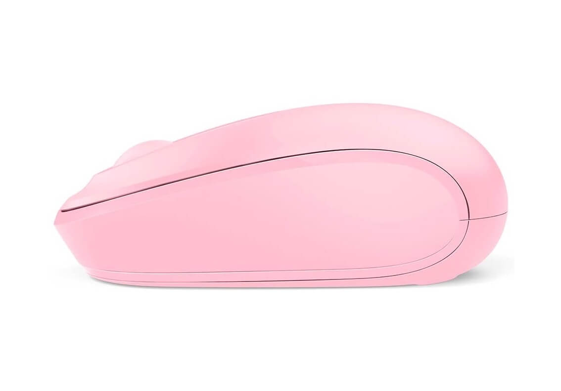Microsoft 微软无线便携鼠标1850 粉色 人体工学设计 光学精准定位，到手8.9欧，原价16.99欧！