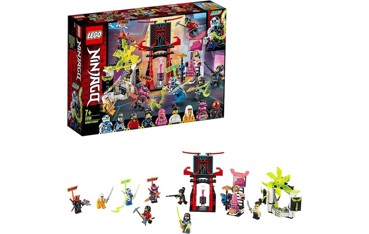 乐高幻影忍者系列 LEGO NINJAGO 71708 玩家市集,到手24.74欧,原价34.99欧!!