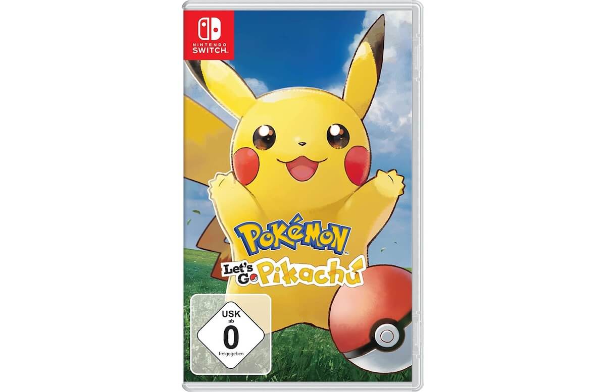 精灵宝可梦 Pokémon Let's Go 皮卡丘 Nintendo Switch版，到手39.99欧，原价47.99欧！！
