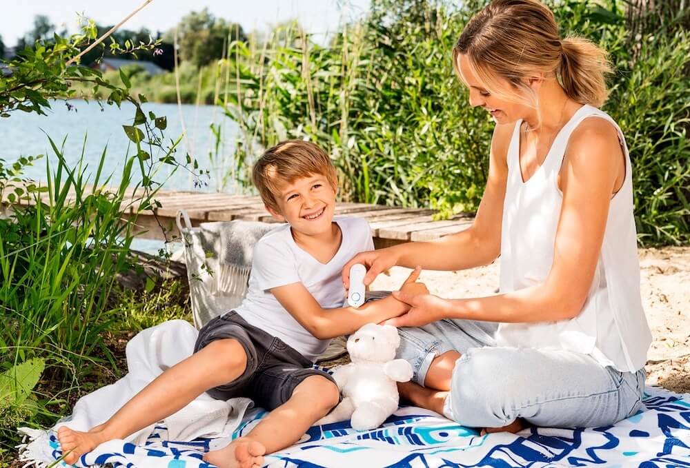 博雅 Beurer BR 60 蚊虫叮咬舒缓仪 电子止痒器 物理发热 止痒神器,到手23.95欧,原价29.99欧!!