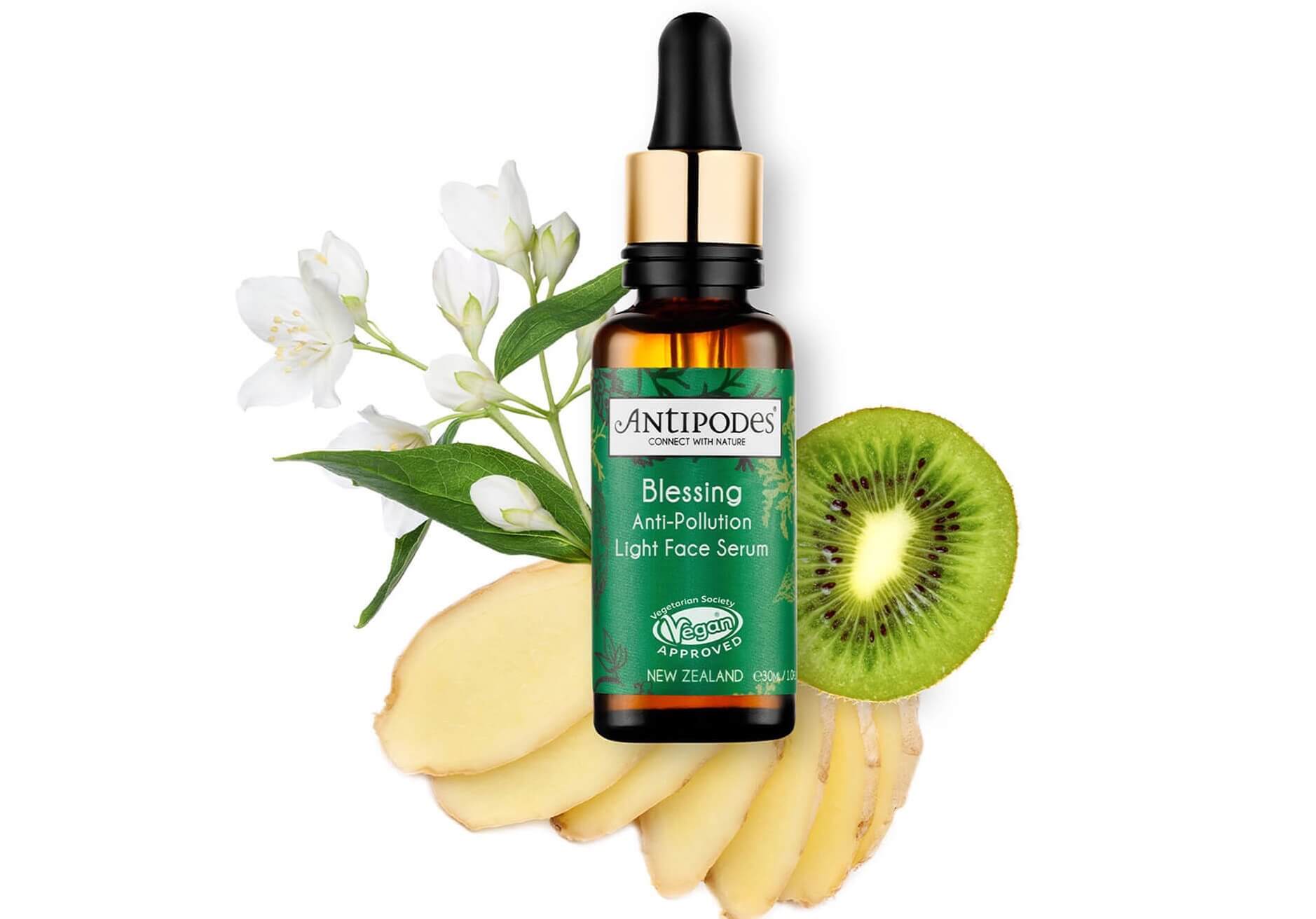 Antipodes 安媞珀磨皮柔光防污染精华小绿瓶 30ml 防污染 防辐射,到手23.7欧,原价39.95欧!!