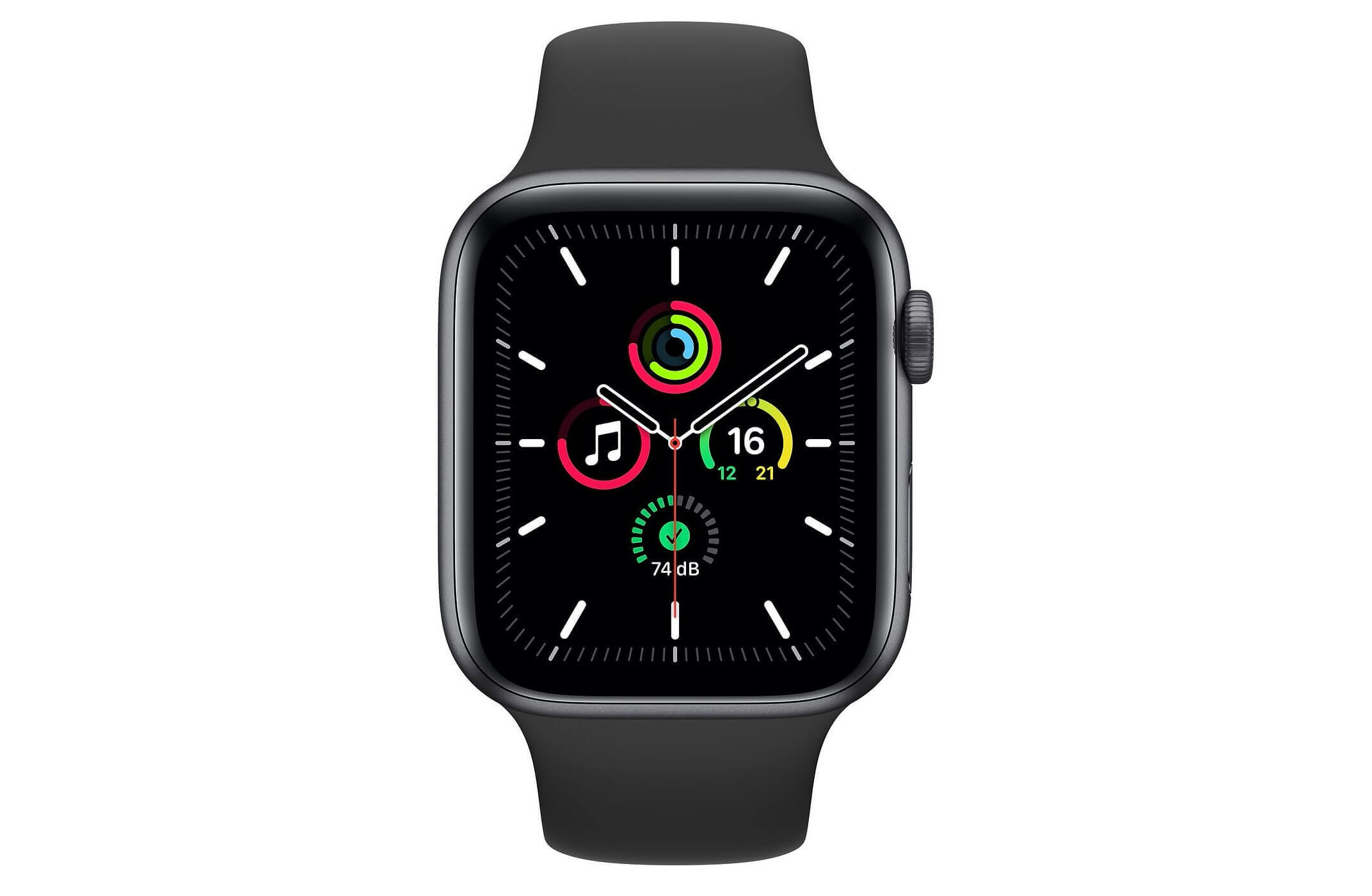 苹果 Apple Watch SE 智能手表  GPS版 40mm 太空灰铝表盘 黑色运动表带 睡眠监测,到手269欧,原价299欧!!