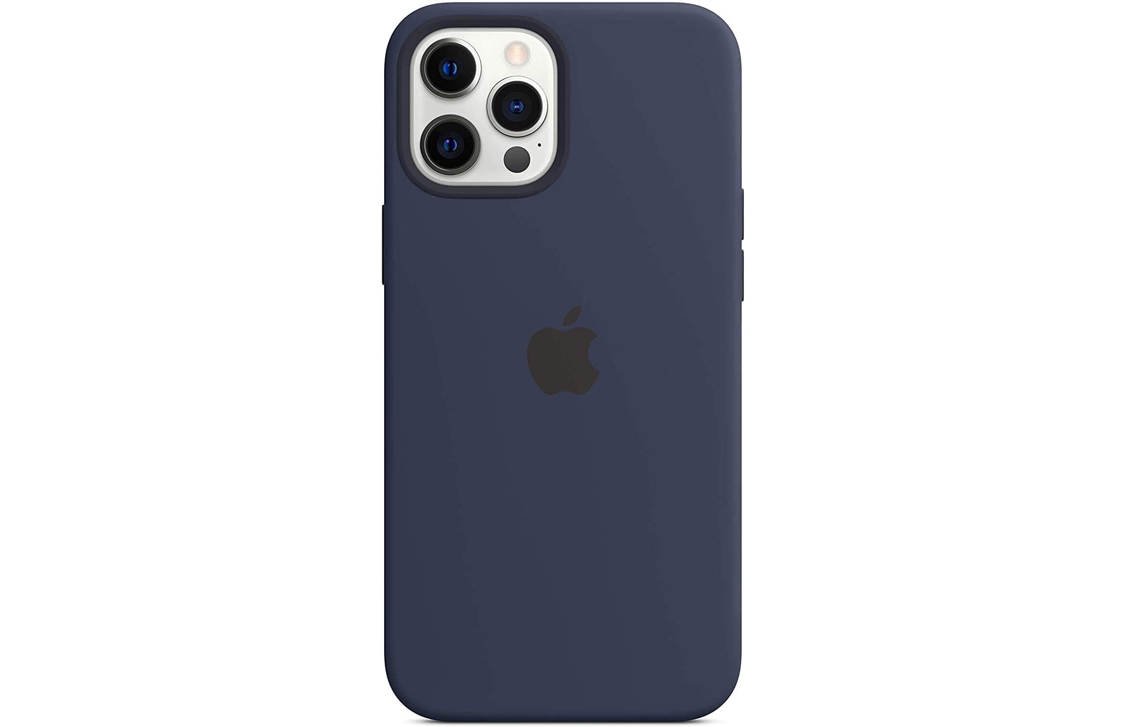 苹果Apple iPhone 12 Pro Max 专用Magsafe 硅胶手机壳 深蓝色,到手30.54欧,原价55欧!