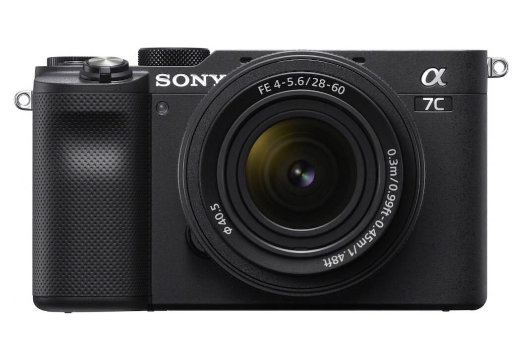 索尼 Sony Alpha 7C 全幅微单 黑色 带FE 28-60mm F4-5.6 SEL-2860镜头 E卡口 2420万像素 5轴防抖，到手1,999欧，原价2,399欧！