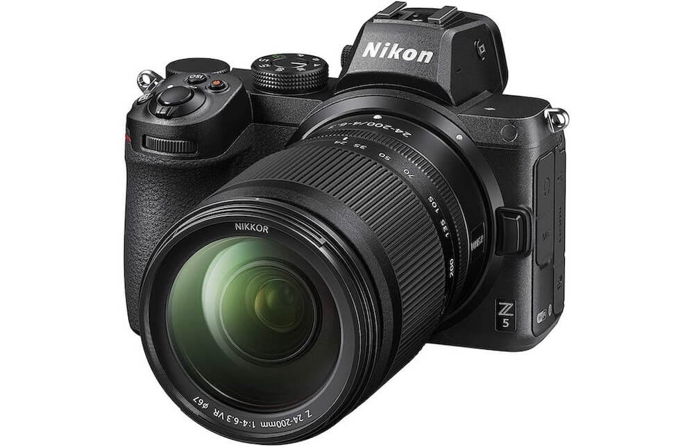 尼康 Nikon Z5 全幅微单套机 带24-200 mm镜头 2430万像数 Expeed 6处理器 五轴防抖,到手1,849欧,原价2,399欧!