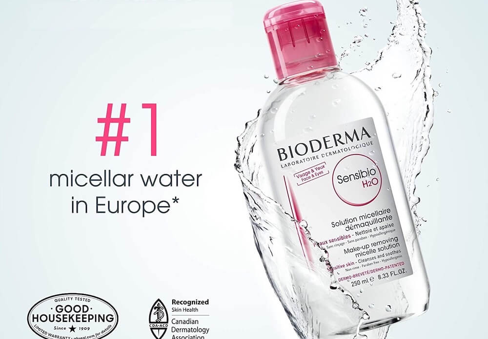 Bioderma Sensibio 卸妆水 500ml 全世界每6秒卖掉一瓶的王牌卸妆水!,到手12.59欧,原价14.9欧!特价!