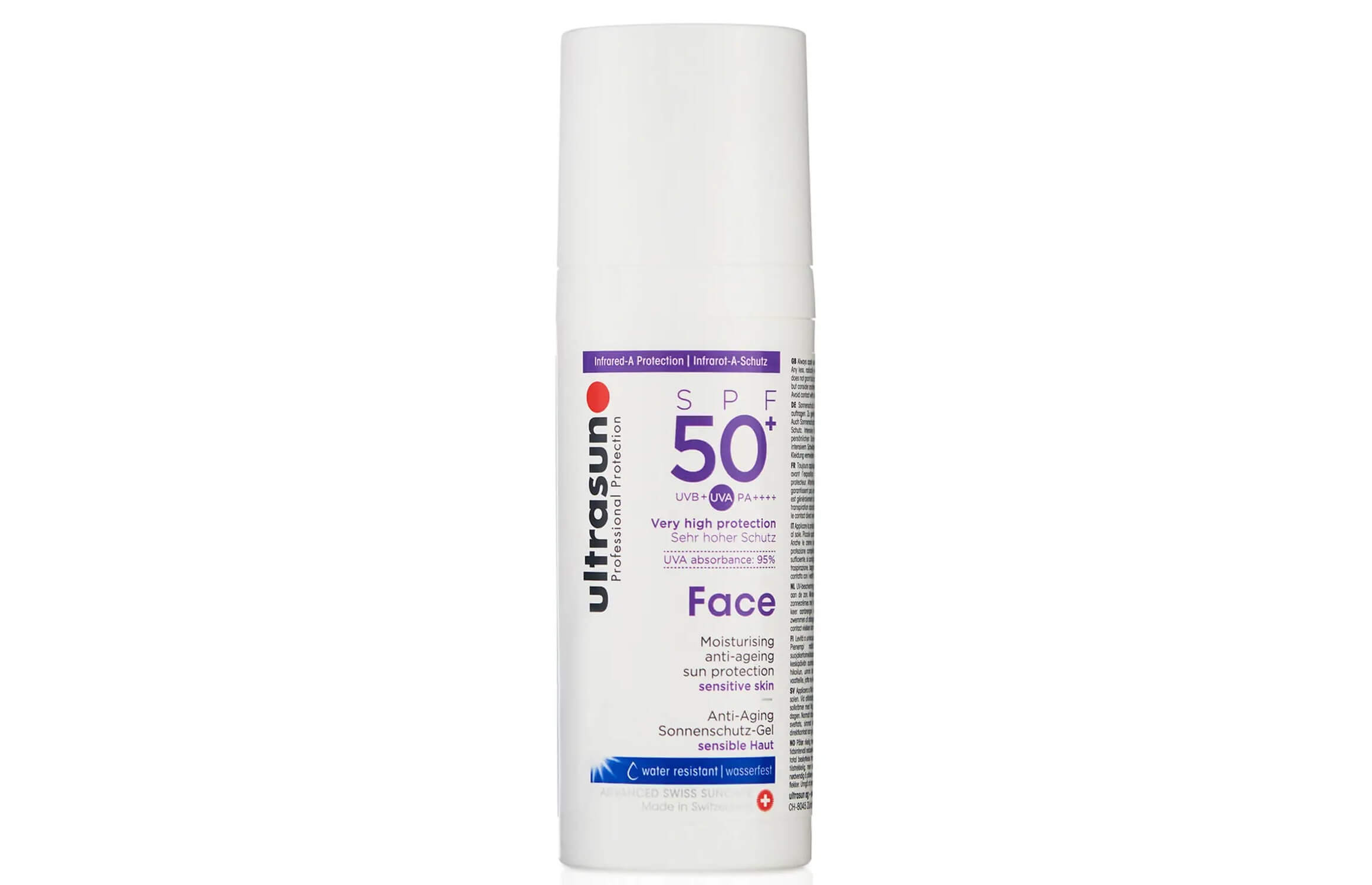 Ultrasun 优佳脸部抗老防晒霜 SPF50 50ml,到手20.31欧,原价27.45欧!!