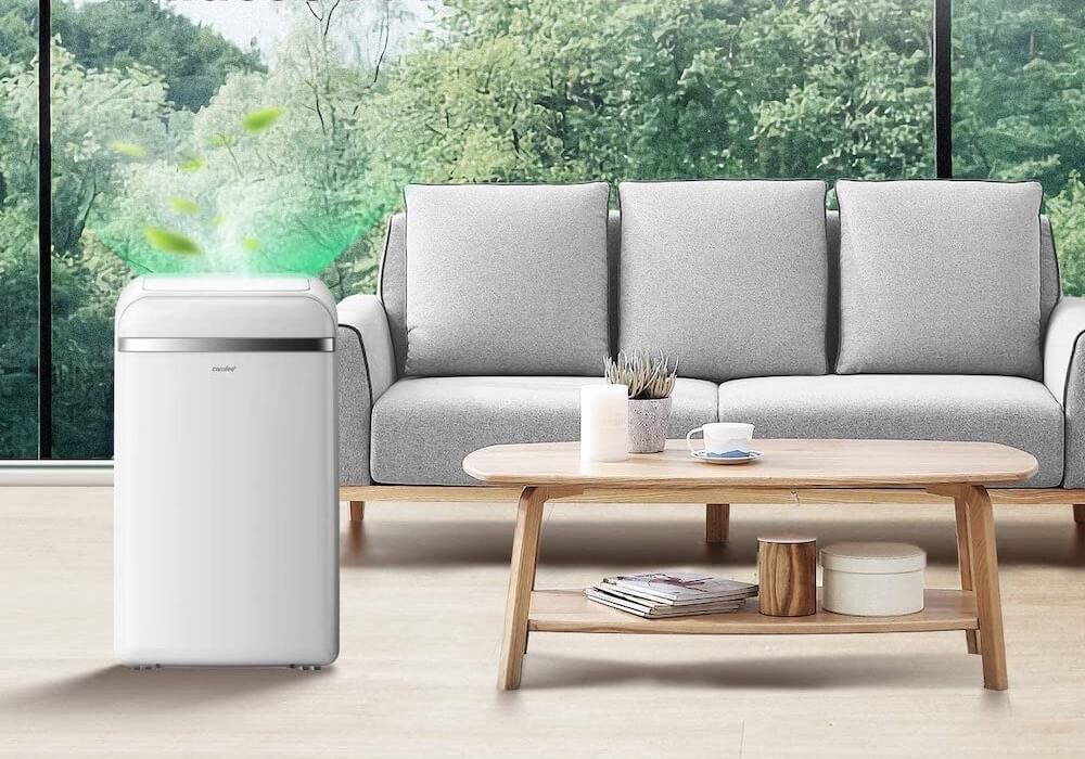 Comfee Eco Friendly Pro 移动空调 白色 三合一多功能 1150W功率 适用于32㎡房间 A+能源等级,到手404欧,原价599欧!!