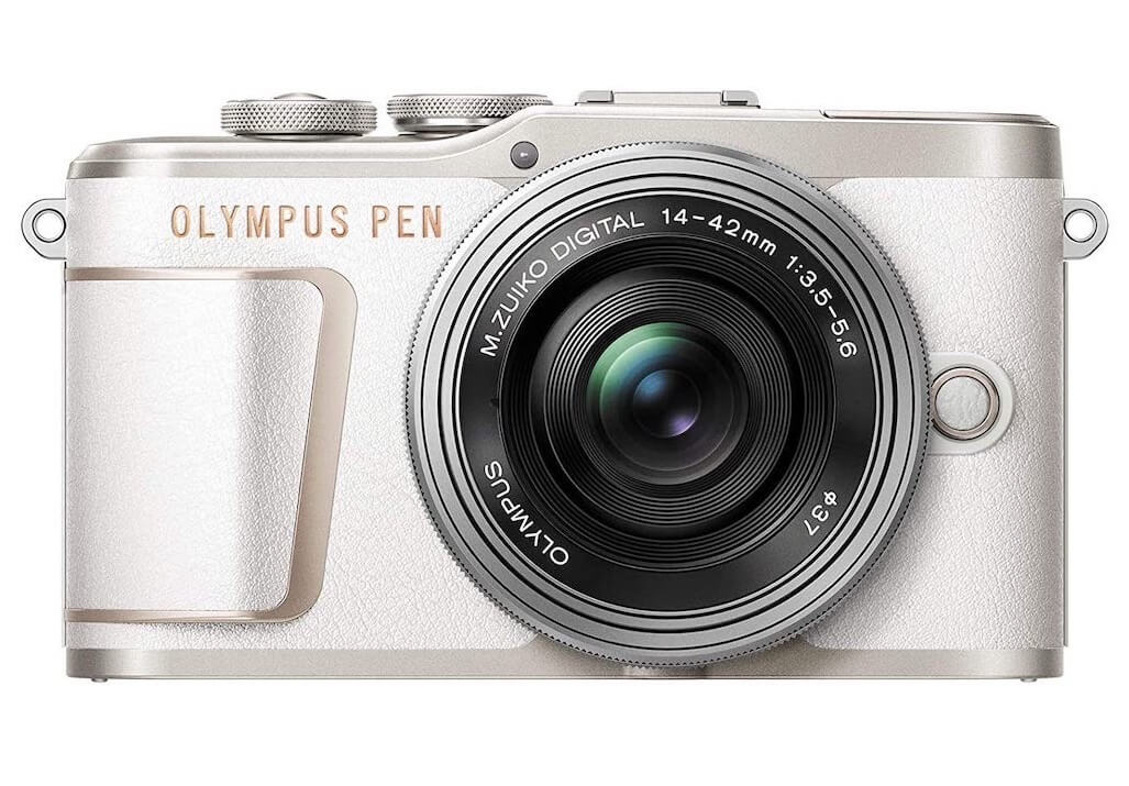 奥林巴斯 Olympus PEN E-PL10 微单套机 白色 带14-42mm M.Zuiko EZ 镜头 1600万像素 三轴防抖 4K录像 16种滤镜,到手559.8欧,原价699欧!