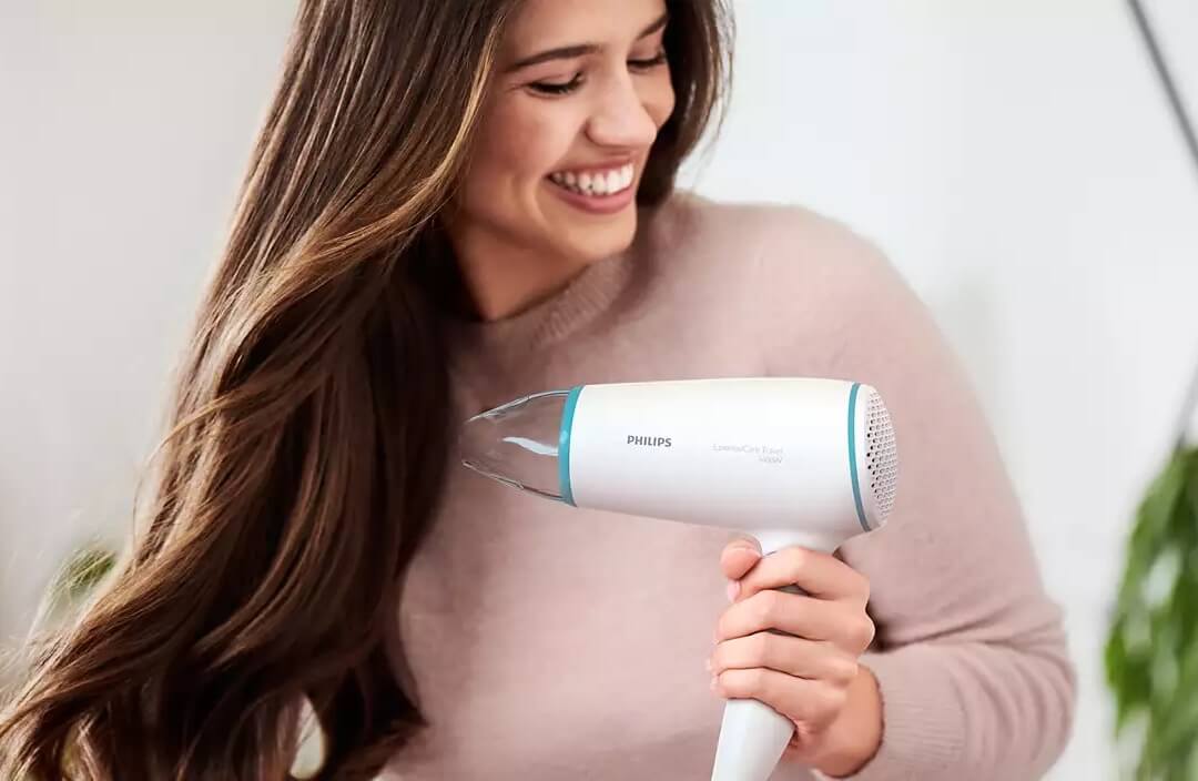 飞利浦 Philips BHD006/00 EssentialCare 吹风机 白色 1600W功率,到手16.99欧,原价33.99欧!
