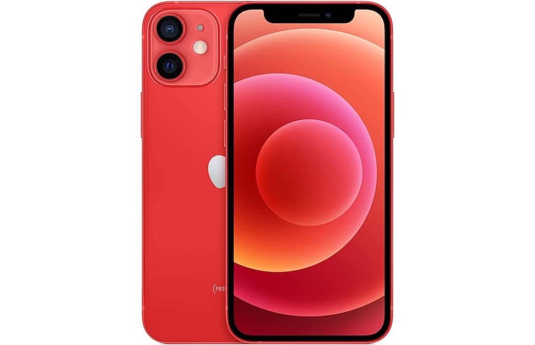 苹果 Apple iPhone 12 mini 红色 256GB 5.4寸OLED屏幕 A14处理器 支持5G,到手719欧,原价969欧!
