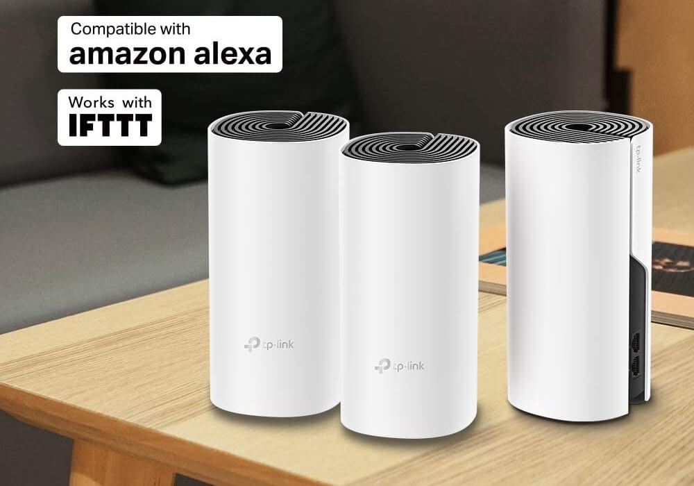 TP-Link Deco M4 Mesh 路由器系统 家庭WiFi网络覆盖系统 3件套 覆盖260平方米,到手114.9欧,原价199.99欧!