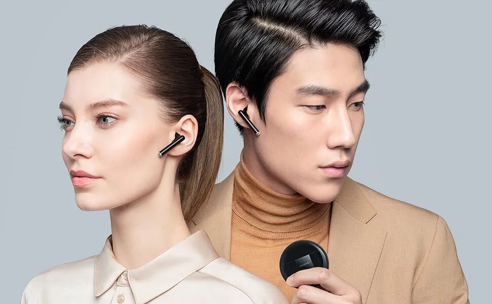 华为 HUAWEI FreeBuds 3 无线降噪耳机 黑色 真无线耳机 搭载麒麟A1芯片 支持蓝牙5.1，到手59欧，原价129.95欧！