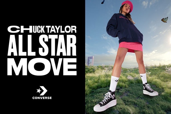 匡威 Converse Chuck Taylor All-Star Move 系列厚底鞋 全场6.7折优惠码!麦昆平替只要53.6欧!