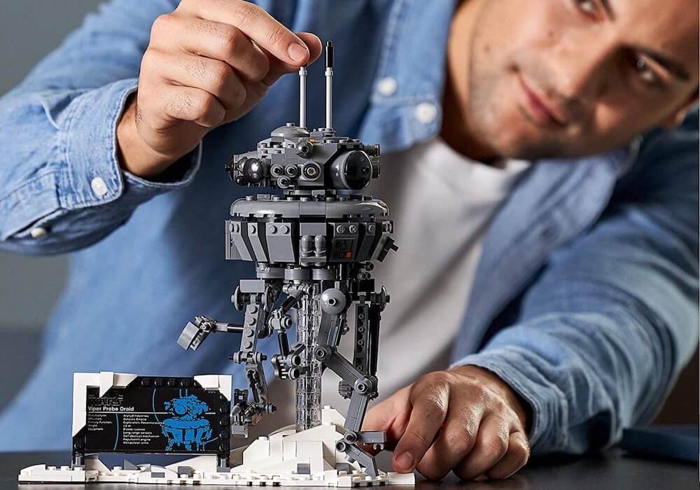 乐高星球大战 LEGO 75306 Star Wars 帝国探测机器人 适合18+年龄,到手50.69欧,原价69.99欧!!