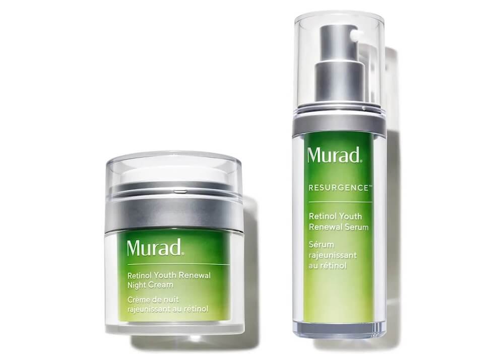Murad Retinol Day & Night 慕拉得视黄醇抗衰老紧致套装  精华+晚霜，到手112欧，原价167.45欧！特价！