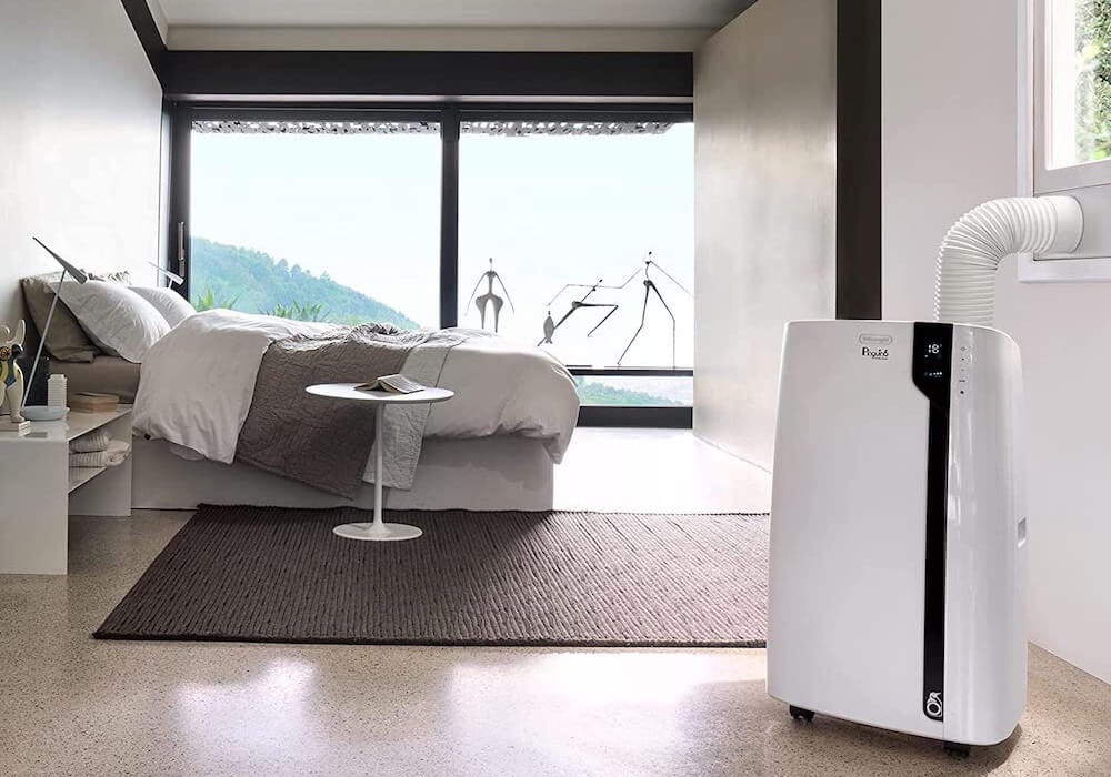 德龙 De'Longhi Pinguino PAC EX100 Silent 移动空调 适合46 m²房间 带排气软管,到手569欧,原价949欧!!