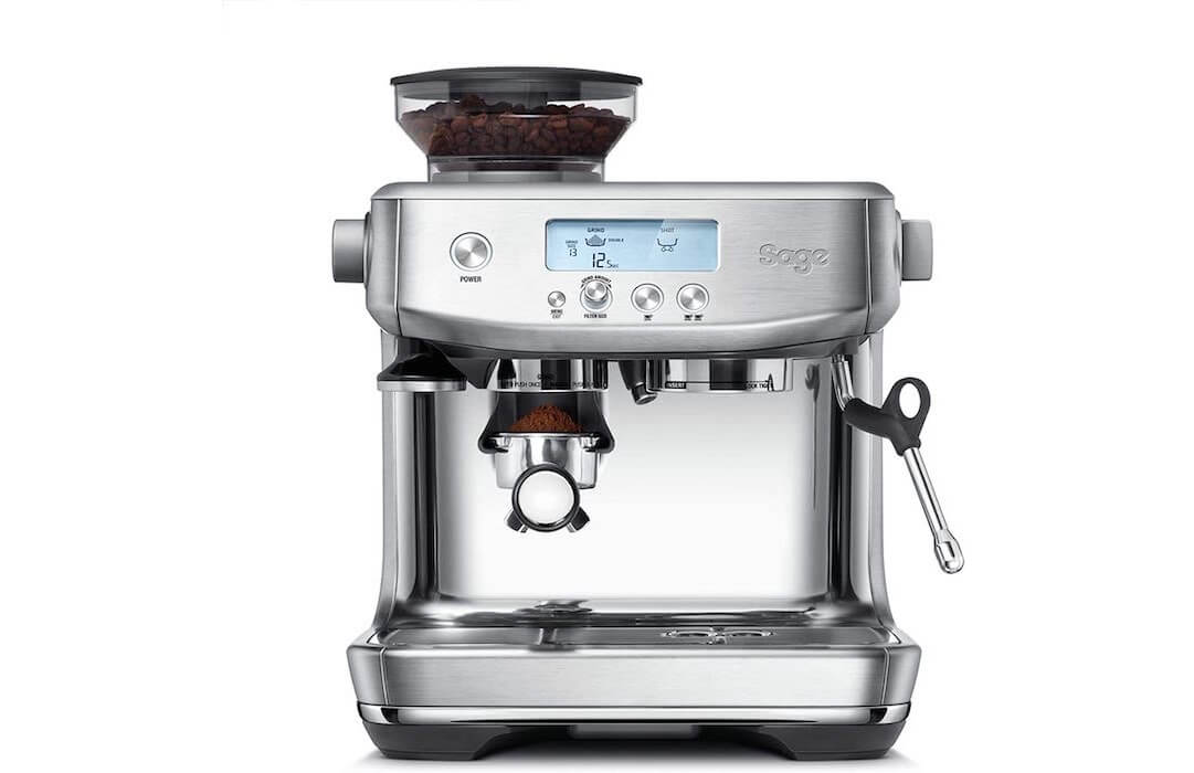 Sage Appliances SES878 the Barista Pro  意式咖啡机 自动咖啡机 拉丝不锈钢,到手553.99欧,原价829.9欧!