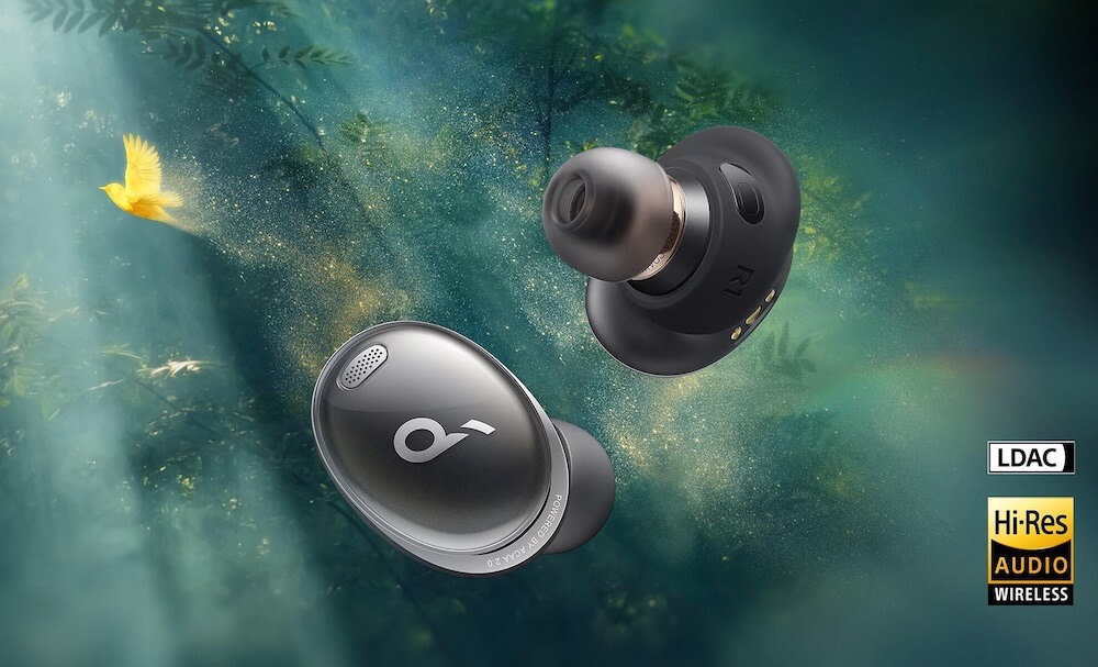 Soundcore  Liberty 3 Pro 蓝牙降噪耳机 午夜黑  32小时续航 蓝牙5.2，到手108.9欧，原价159.99欧！