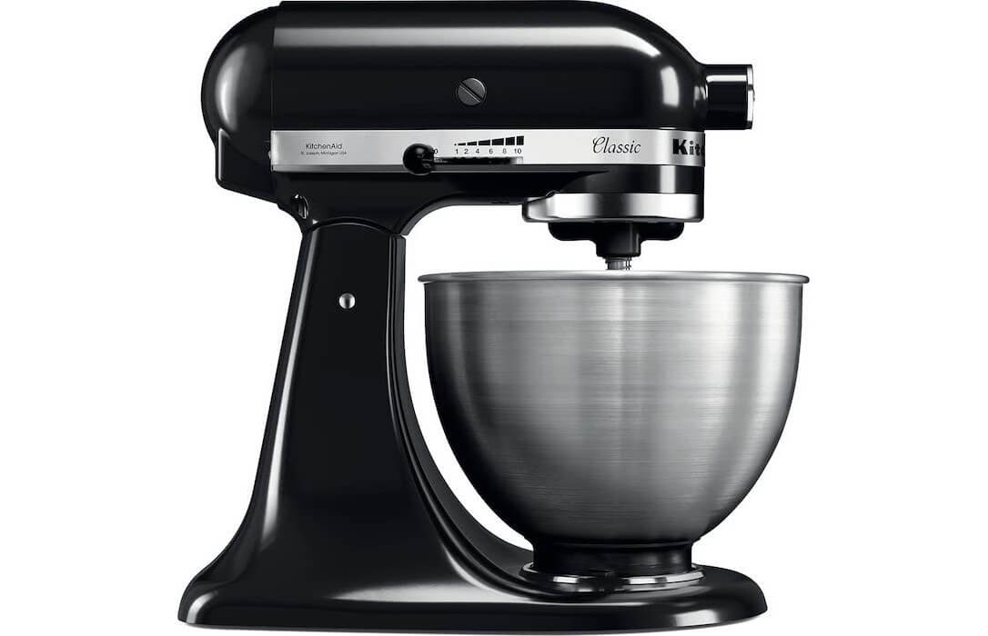 KitchenAid Classic ‎5K45SSEOB 厨师机 黑色 4.3L，到手339.99欧，原价529欧！