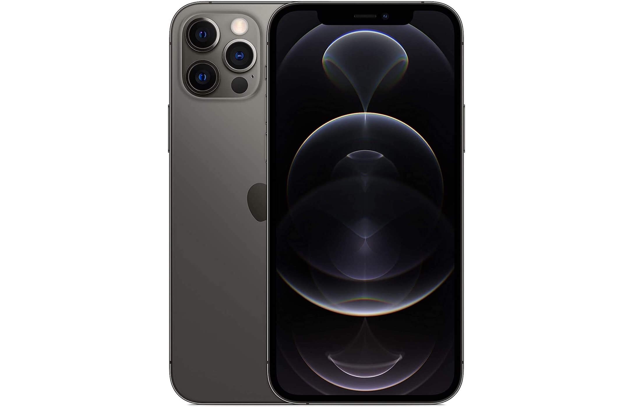 苹果 Apple iPhone 12 Pro 智能手机 石墨灰 256GB 6.1寸OLED屏幕 A14处理器 支持5G 后置4摄,到手1,064.99欧,原价1,269欧!