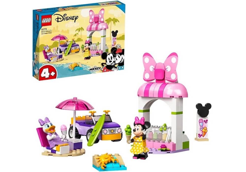 乐高迪士尼系列 LEGO 10773 Disney 米妮的冰淇淋商店 适合4+年龄，到手14.99欧，原价19.99欧！