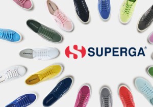 意大利国民帆布鞋品牌 Superga 小白鞋4折!