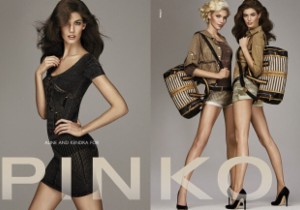 意大利高级女装品牌PINKO 5折起+折上8.9折!赶紧收爆款燕子包,小酒神!