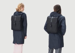 来自丹麦的高颜值的小众背包 RAINS Backpack 全场6折起+折上85折！防水双肩包到手42欧！