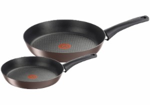 法国特福Tefal Chef’s Delight 不粘锅套装 22cm + 28cm，原价79.99欧，到手33欧！