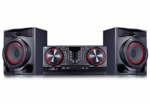 LG CJ44 HIFI 高保真蓝牙音箱音响系统 480瓦 支持USB 带 CD 和 FM 收音机,原价199欧,到手121欧!闪购!