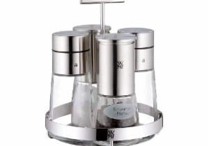 德国高端厨具品牌福腾堡 WMF 6.7折！WMF De Luxe 调味品套具5件装，到手100.46欧，原价149欧！