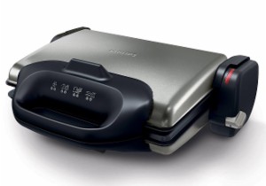 飞利浦 Philips HD4468/90 桌上型 4合1电烧烤架 烤箱 三明治机 Waffel机，到手62.99欧，原价149.99欧！