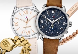 时尚新宠 美国休闲领导品牌 Tommy Hilfiger 腕表+配件，全场4折！